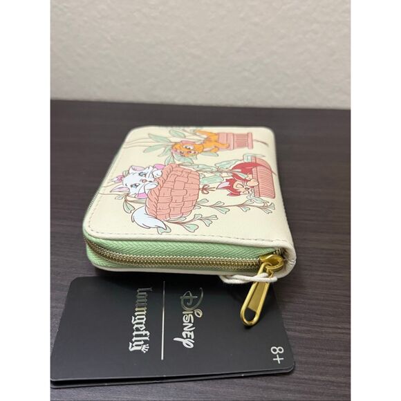 Loungefly Disney Cats & Plants Zip Wallet - Picture 4 of 4
